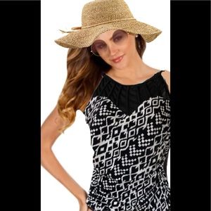 Alisha Levine one piece swim suit